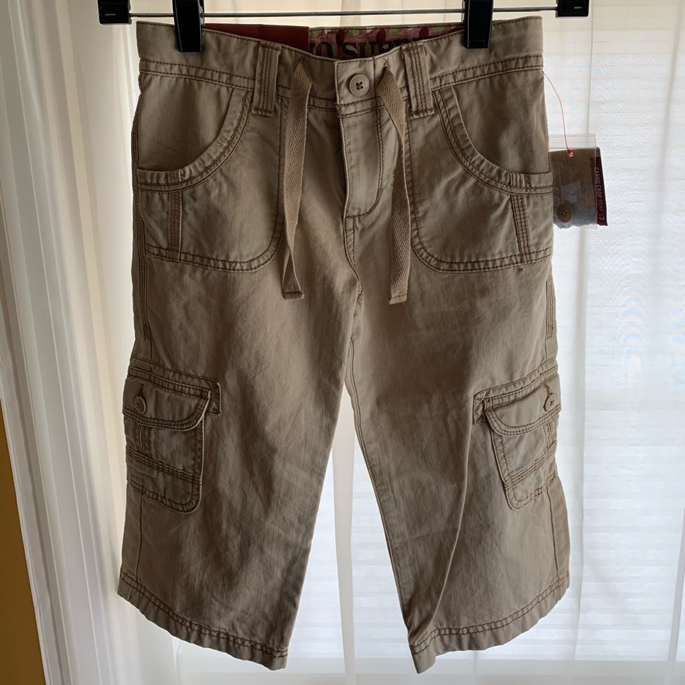 🌼NWT Mossimo Low Rise Cargo Crop Pants Size 7